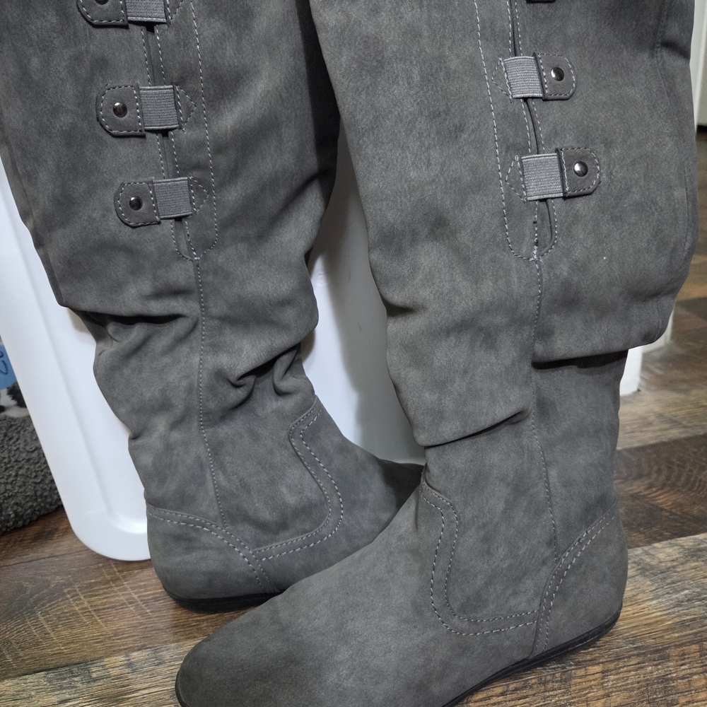 Gray Women's Boots